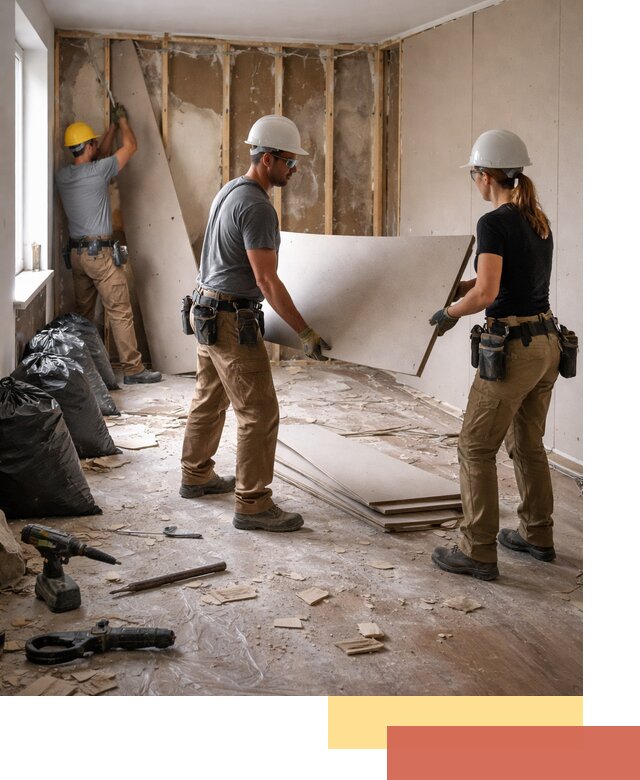 Демонтаж стеновых панелей в Керчи быстро и аккуратно