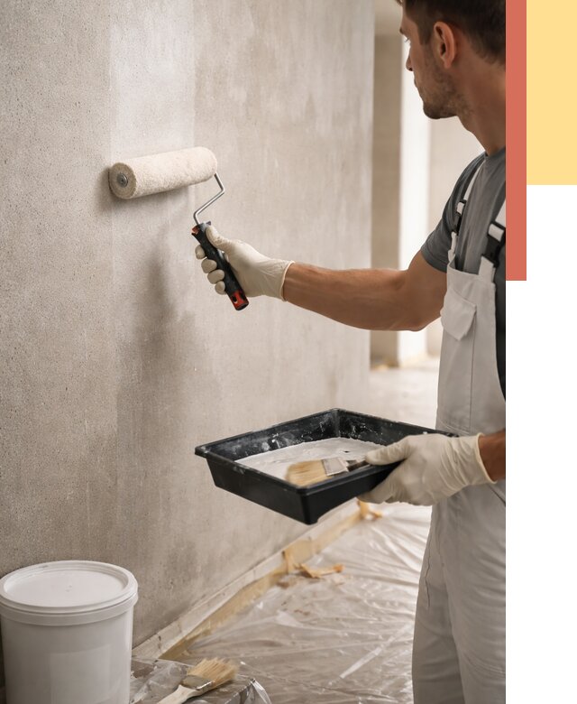 Грунтовка стен в Керчи от 2247 руб. м2 — быстро, недорого, с материалом | ОТДЕЛОЧНИК-Крч