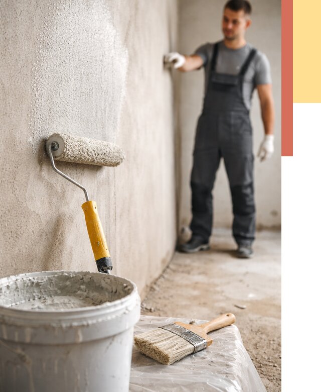 Нанесение бетоноконтакта на стены в Керчи от 4289 руб. быстро и недорого | ОТДЕЛОЧНИК-Крч