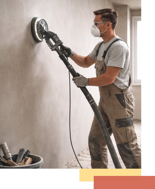 Профессиональная шлифовка стен в Керчи быстро и качественно