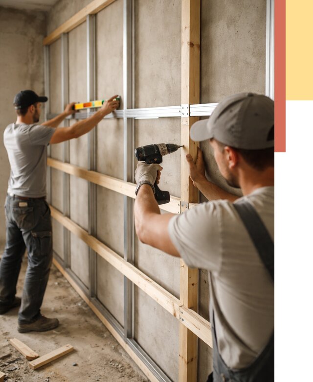 Устройство обрешетки под панели в Керчи от 2145 руб. — монтаж под ключ | ОТДЕЛОЧНИК-Крч