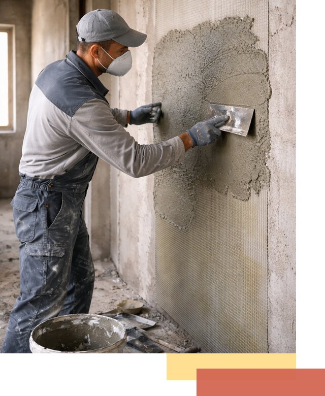 Штукатурка стен по сетке в Керчи под ключ качественно и быстро