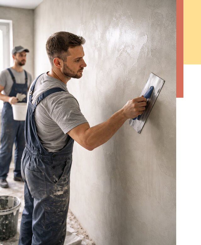 Глянцевание штукатурки стен в Керчи от 7659 руб. — услуги и затирка | ОТДЕЛОЧНИК-Крч