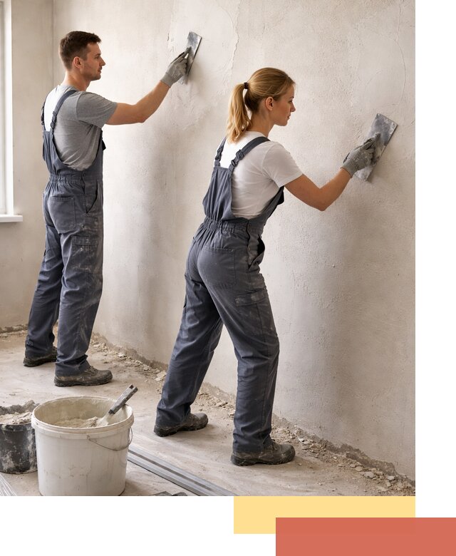 Штукатурка стен под обои в Керчи профессионально и быстро