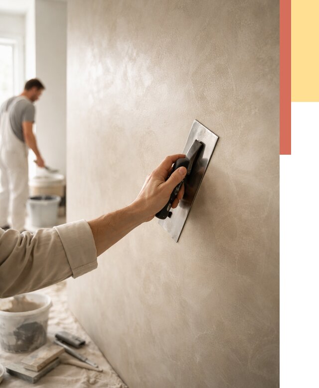 Венецианская штукатурка в Керчи от 3574 руб/м² — нанесение стен под ключ | ОТДЕЛОЧНИК-Крч