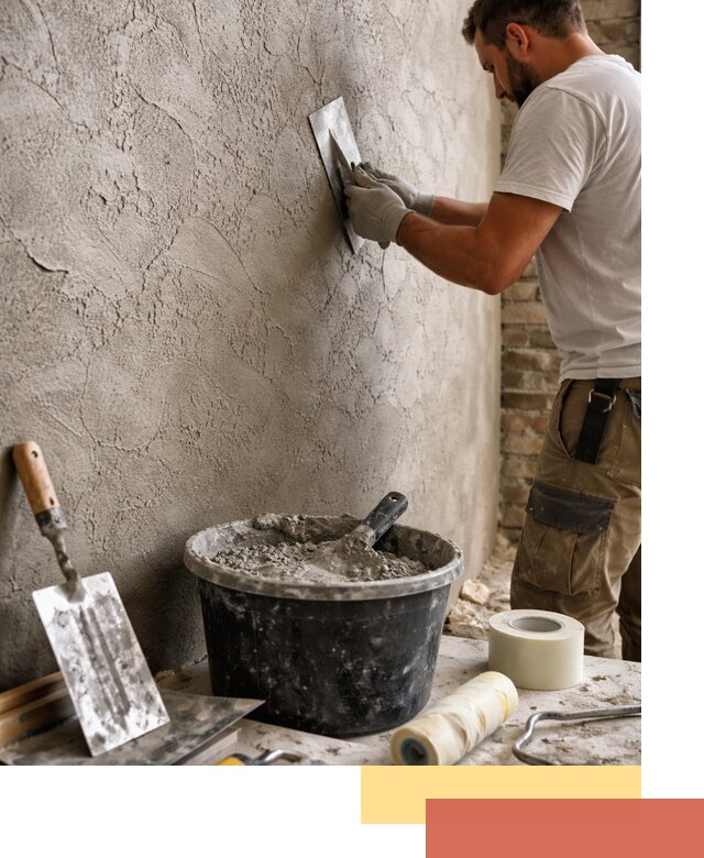 Декоративная штукатурка лофт в Керчи — отделка стен и потолков