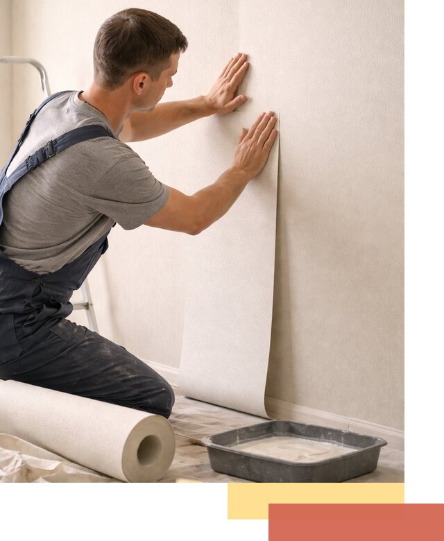 Поклейка флизелиновых обоев в Керчи качественно и быстро