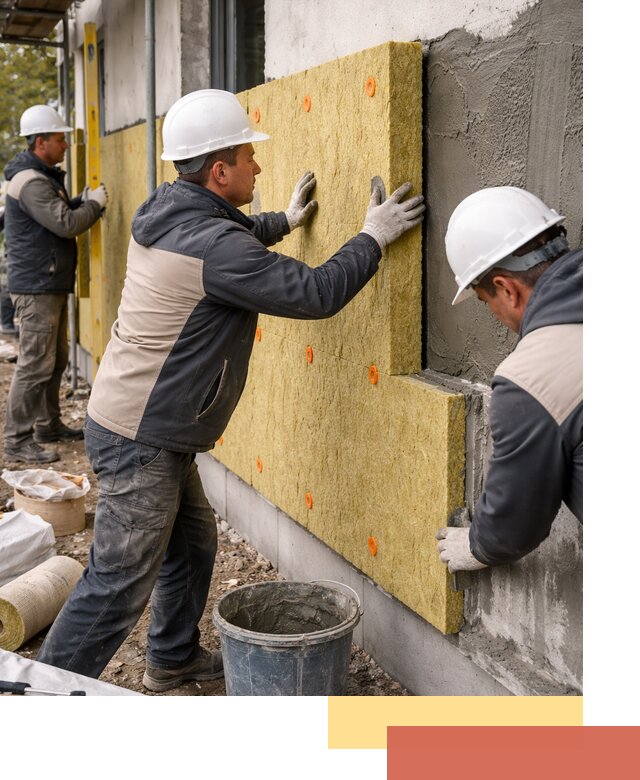 Утепление стен минватой в Керчи — тепло и звукоизоляция