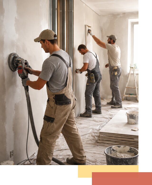 Профессиональная отделка стен в Керчи качественно и в срок