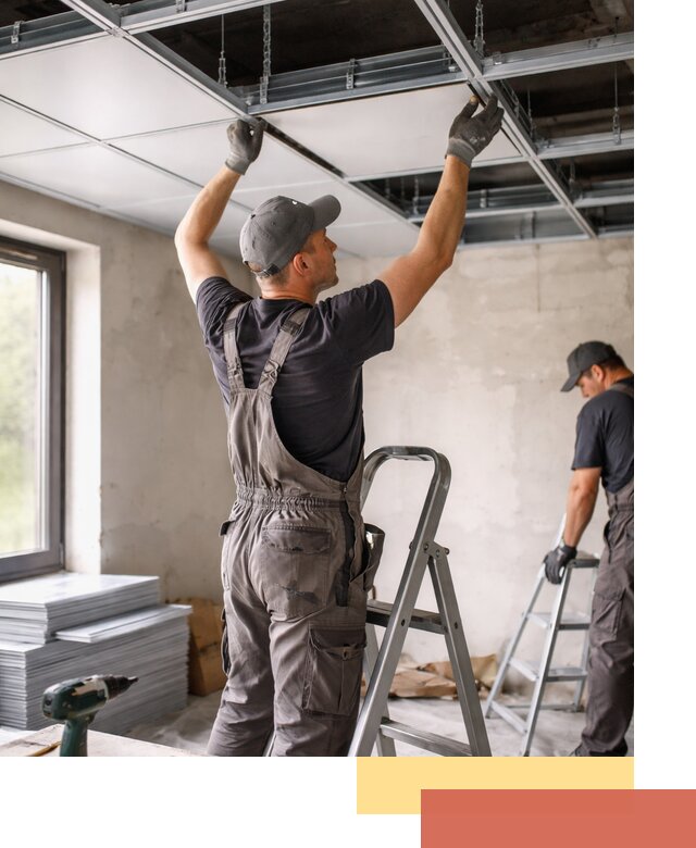 Монтаж кассетного потолка в Керчи качественно и быстро