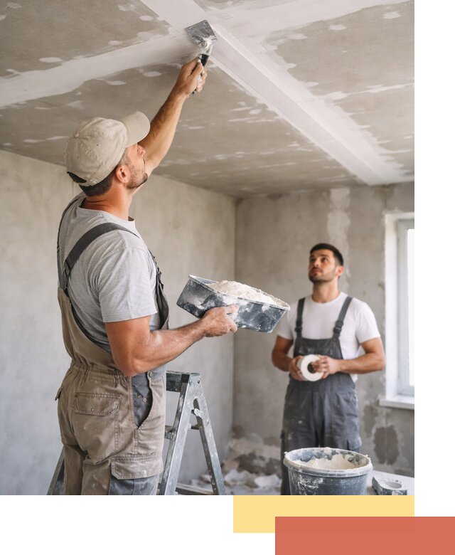 Обработка швов потолка ГКЛ в Керчи: качественная заделка и шпатлевка