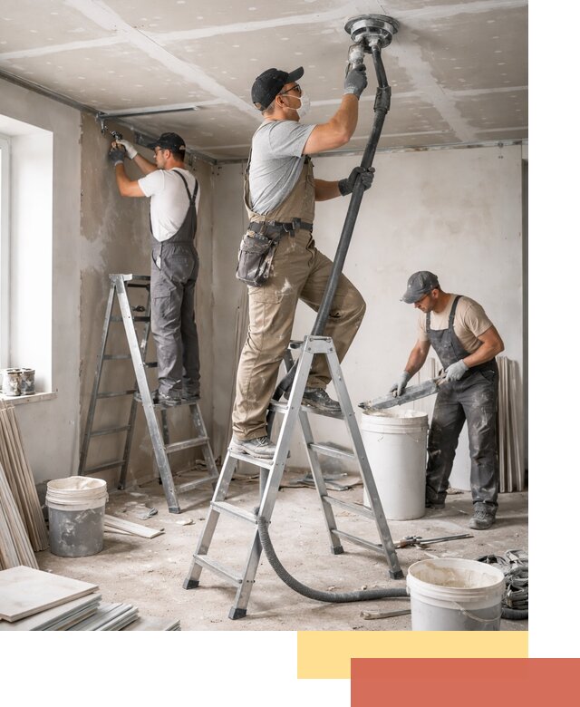 Ремонт потолка из гипсокартона в Керчи: быстрый и качественный монтаж