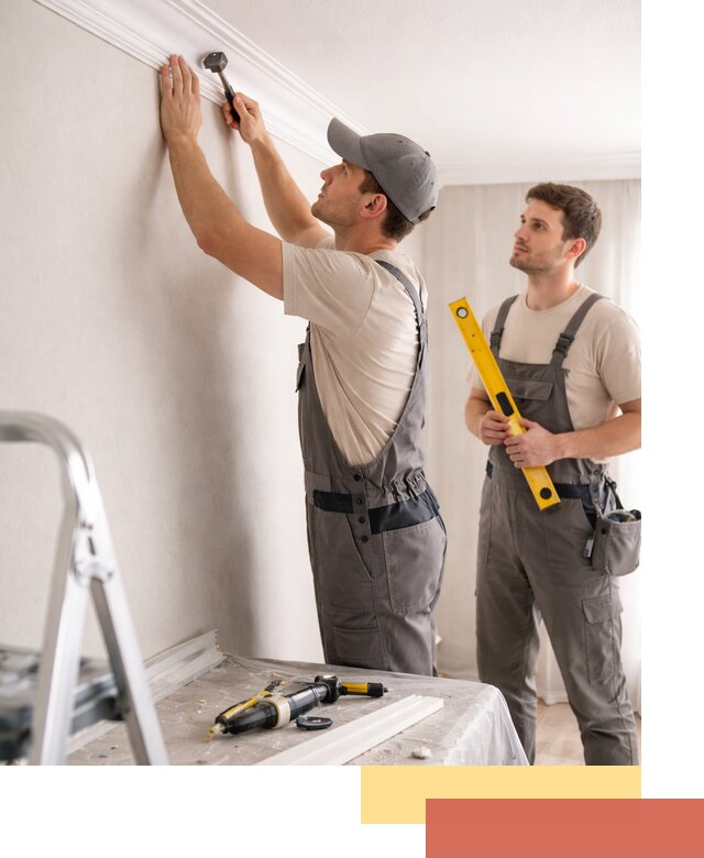 Монтаж потолочного плинтуса в Керчи качественно и быстро