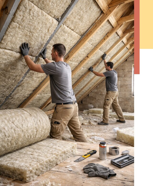 Утепление потолка минватой в Керчи от 1481 руб. — быстро и недорого | ОТДЕЛОЧНИК-Крч